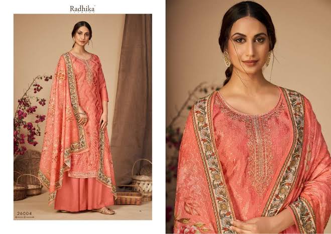 Eliza Radhika Fashion Function Wear Wholesale Designer Dress Material Catalog